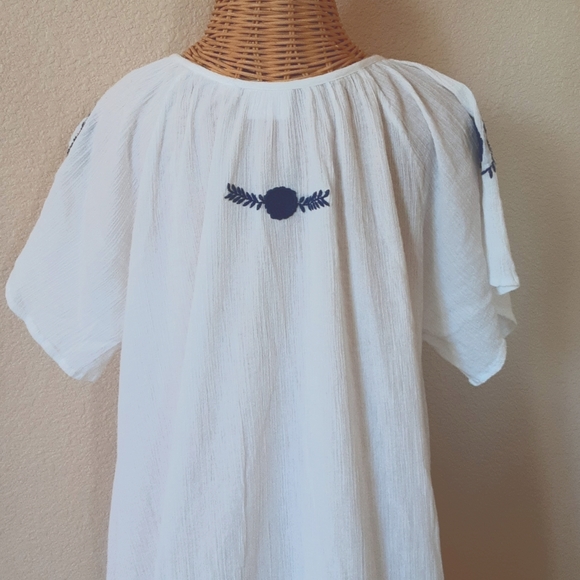 Mango Reef Embroidered Tunic/Dress - Picture 5 of 7